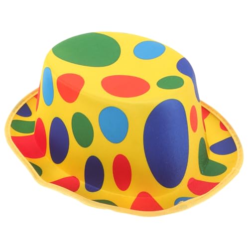 Abaodam Clown Hut Bühnenhut Leicht Robust für Kostüm party Fasching Karneval Verkleidung Zubehör Abaodam Clown Hut Bühnenhut Leicht Robust für Kostüm party Fasching Karneval Verkleidung Zubehör von Abaodam
