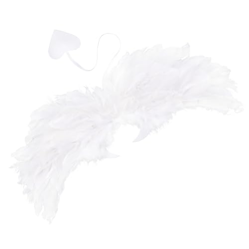 Abaodam Engelsflügel Kostüm Zubehör Für Damen Leichte Und Zarte Cosplay Flügel Für Halloween Karneval Und Fotoshootings Für Partys Und Spezielle Anlässe Weihnachtsaufführungen von Abaodam