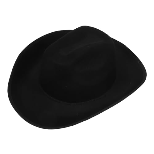 Abaodam Hut Damen Cowgirlhut Filz Cosplay Kostüm Accessoire von Abaodam