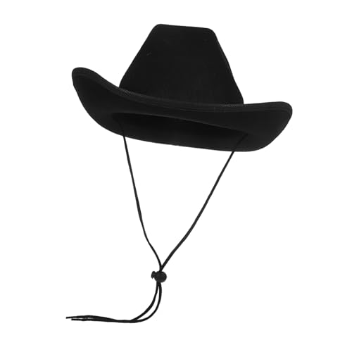 Abaodam Cowboyhut für Damen und Herren Verstellbare Filzmütze für Partys Eleganter Westernhut mit Praktischem Kordelzug für Kostümpartys und Festliche Anlässe Robuste und Abaodam Cowboyhut für Damen und Herren Verstellbare Filzmütze für Partys Eleganter Westernhut mit Praktischem Kordelzug für Kostümpartys und Festliche Anlässe Robuste und von Abaodam