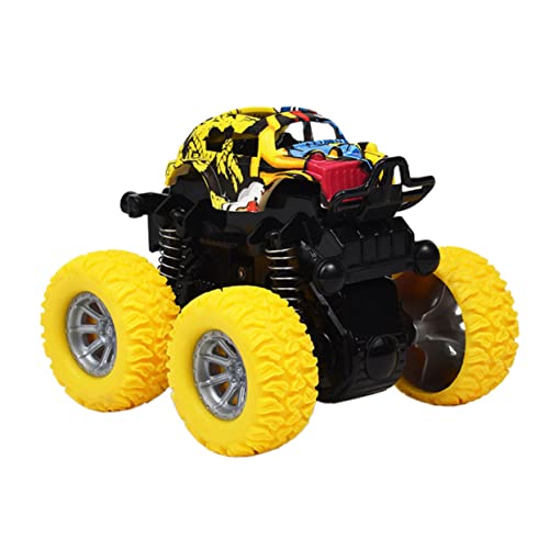 Abaodam Inertia Spielzeugauto Rückziehauto Für Gelbes Offroad Fahrzeug Robustes Modellauto Fahrzeug Für Jungen Und ädchen Anti Stoß Design Ideales Für Kleine Autofans von Abaodam