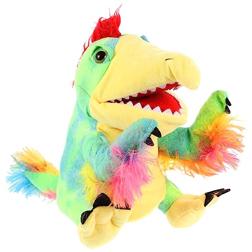 Abaodam Storytime Dinosaurierpuppe – Handpuppe Für Kinder Pädagogisches Handspielzeug Realistisches Dinosaurierspielzeug Für Kleinkinder von Abaodam