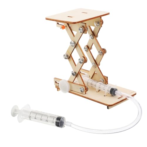 Abaodam DIY Holz Hydraulik Bausatz Wissenschaftliches Montagepuzzle für Handwerk Neugier und Naturwissenschaftlichem Verständnis Sicher Abaodam DIY Holz Hydraulik Bausatz Wissenschaftliches Montagepuzzle für Handwerk Neugier und Naturwissenschaftlichem Verständnis Sicher von Abaodam