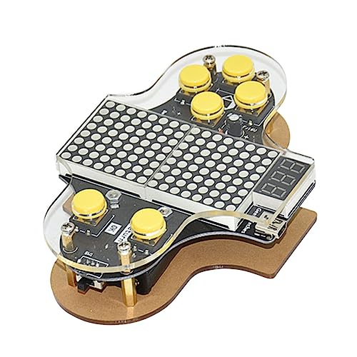 Abaodam DIY Spielkonsole Lötset für Anfänger Elektronik Bausatz mit HD Einfaches Löten Programmieren Spiele USB Stromversorgung für Bildung von Abaodam