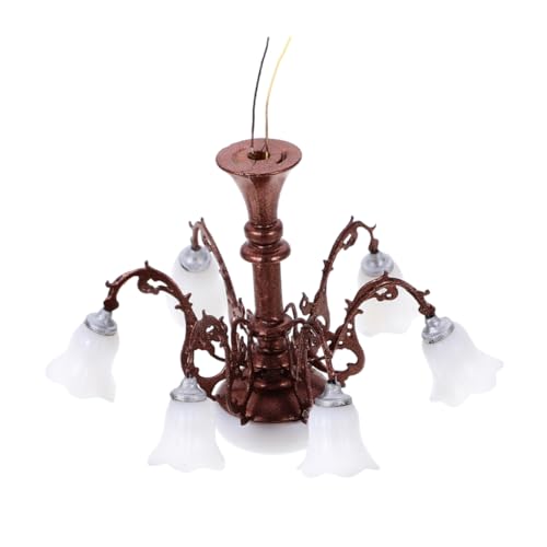 Abaodam Deckenleuchte Dekorative Kleine Hauslampe für Häuser und Sandkasten Wohnzimmer Geschenkidee Antikem mit Weißem Licht Abaodam Deckenleuchte Dekorative Kleine Hauslampe für Häuser und Sandkasten Wohnzimmer Geschenkidee Antikem mit Weißem Licht von Abaodam