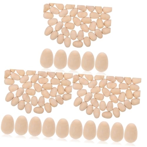 Abaodam Deko Holzeier 300 Stk Simulierte Eier Aus Holz Ostern-simulations-ei Osterei Basteln Gefälschte Eier Mini-spielzeug Eierdekorationen Füller Für Osterkörbchen Korbfüller Für Osterpartys Hölzern Abaodam Deko Holzeier 300 Stk Simulierte Eier Aus Holz Ostern-simulations-ei Osterei Basteln Gefälschte Eier Mini-spielzeug Eierdekorationen Füller Für Osterkörbchen Korbfüller Für Osterpartys Hölzern von Abaodam
