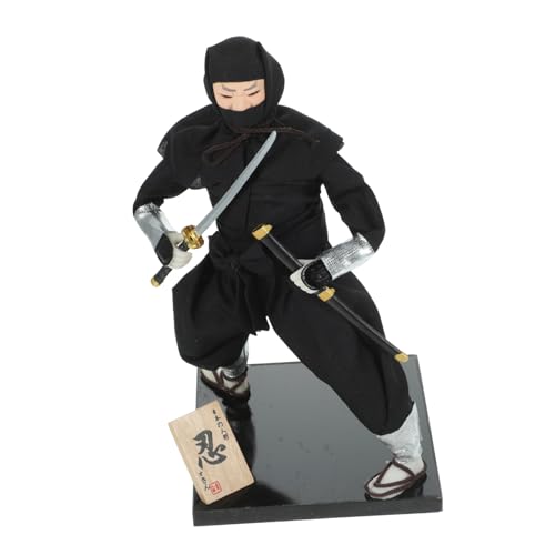 Abaodam Puppe – Puppe Im Japanischen Stil Mit Leuchtenden Farben Dekorativer Samurai Für Tischdekoration von Abaodam
