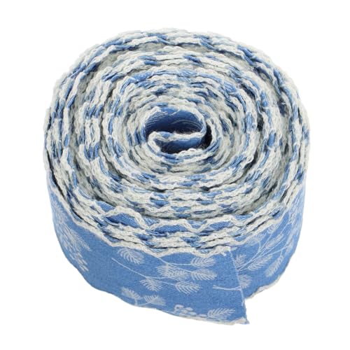 Abaodam Denim-stoffband, Spitzenbesatz, Basteln Von Haarschleifen Und Stirnband. Vielseitiges Jean-Band Für Selbstgemachte Kleidung Und Schuhdekorationen von Abaodam
