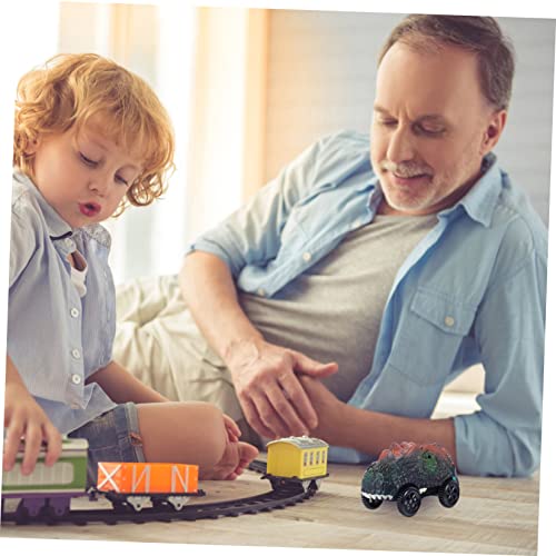 Abaodam Dinosaurier Auto Lifelike Rennwagen ohne Batterie Robust Kompatibel mit Dinosaurier Rennbahn Ab Jahren Abaodam Dinosaurier Auto Lifelike Rennwagen ohne Batterie Robust Kompatibel mit Dinosaurier Rennbahn Ab Jahren von Abaodam