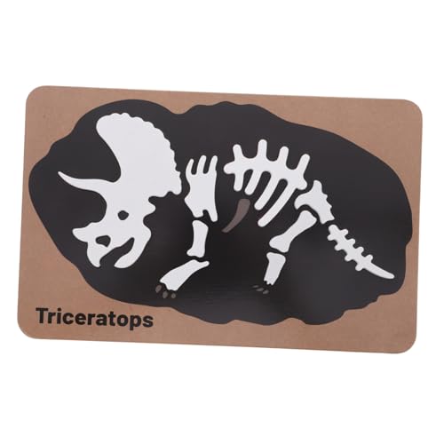 Abaodam Dinosaurier Fossil Puzzle Dinosaurier Puzzle Kleinkind Puzzle Vorschul Lernspielzeug Dinosaurier Knochen Puzzle Skelett Puzzle Für Dinosaurier Puzzles Holz Puzzle Ahorn von Abaodam