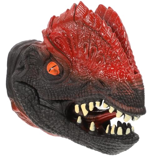 Abaodam Dinosaurier Handpuppe Puppenspielzeug Für Kleinkinder Die Marionetten Kinderspielzeug Rollenspiel Handpuppe Handspielzeug Cartoon Handpuppe Geschichtenerzähl Handpuppe Aus von Abaodam