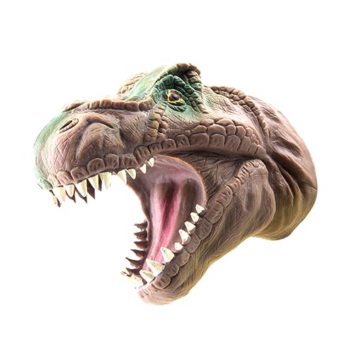 Abaodam Handpuppe Dinosaurier Tyrannosaurus Modell Realistische Handpuppe Für Und Lustige Rollenspiel Handpuppe Ideales Für Kreative Spiele von Abaodam