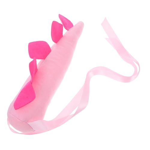 Abaodam Dinosaurier - -Requisiten Dinosaurier-kostümzubehör Dinosaurier- -Requisite Cosplay Dinosaurierschwanz Dinosaurier-Cosplay-kostüm Stütze Rosa Stoff von Abaodam