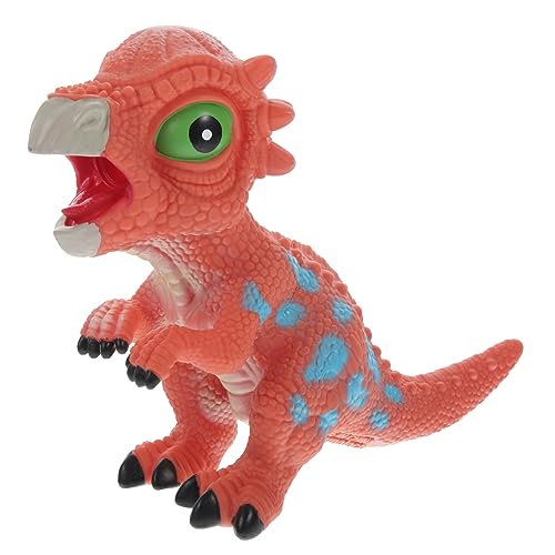 Abaodam Pädagogisches Spielzeug Sound Dinosaurier Modell Q-Version Dino Statue Ic Stimme Kinderzimmer Für Geburtstag Weihnachten Zufällige Farbe von Abaodam