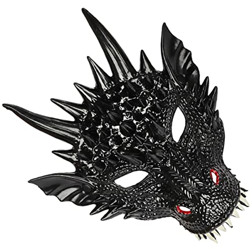 Abaodam Drachenmaske Halloween-puppenhaus Funkeln Figur Bausatz Halloween-miniaturen Plüsch Dekorationen Cosplay Drachenkostüm Maskerade Drachenkostüm Halloween-drachenkopfmaske Black Abaodam Drachenmaske Halloween-puppenhaus Funkeln Figur Bausatz Halloween-miniaturen Plüsch Dekorationen Cosplay Drachenkostüm Maskerade Drachenkostüm Halloween-drachenkopfmaske Black von Abaodam