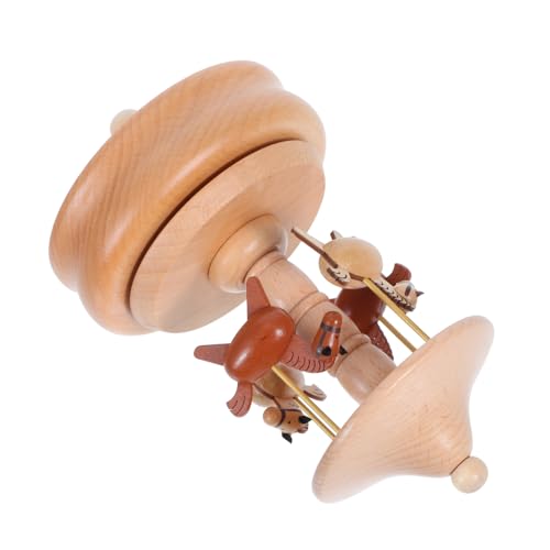 Abaodam Drehbare Spieluhr Aus Holz Handgefertigt Heimdekoration Musik Geburtstag Für Und Erwachsene Einzigartige Heimdekoration Vintage Spieluhr Schmuckschatulle Abaodam Drehbare Spieluhr Aus Holz Handgefertigt Heimdekoration Musik Geburtstag Für Und Erwachsene Einzigartige Heimdekoration Vintage Spieluhr Schmuckschatulle von Abaodam