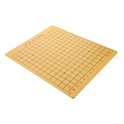 Abaodam Dualseitiges Holzschachbrett Spielbrett für Chinesisches Schach und Gobang Stabil und Platzsparend für Familien und Freundesabende Geschenkidee für Brettspielliebhaber von Abaodam