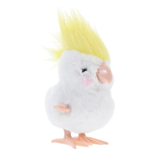 Abaodam Easter Aufziehspielzeug Niedliches Plüsch Papagei Tier als für Ostern mit Aufziehmechanismus für Partys Mitgebsel für Kindergeburtstage Bietet Spaß und Gesellschaft von Abaodam