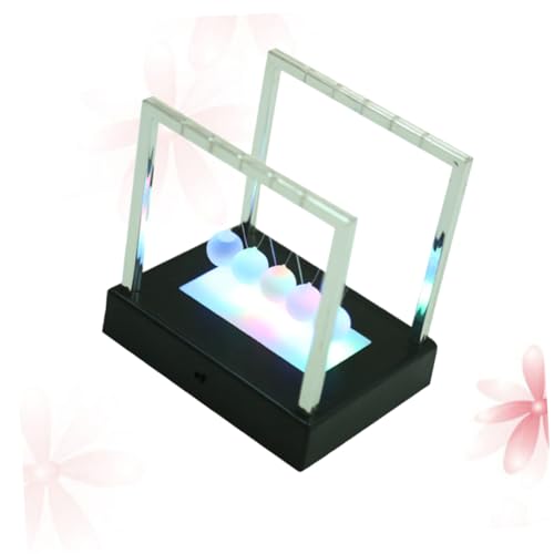 Abaodam Edelstahl Newton Kugel Schwarzes Kinetisches Schreibtischspielzeug Dekoratives Balancependel für Büro Wohnzimmer Geburtstagsgeschenk Moderne Home Office Dekoration Abaodam Edelstahl Newton Kugel Schwarzes Kinetisches Schreibtischspielzeug Dekoratives Balancependel für Büro Wohnzimmer Geburtstagsgeschenk Moderne Home Office Dekoration von Abaodam