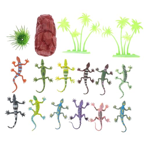 Abaodam Eidechsen Spielzeugset Aus Gummi – 12 Stück Realistische Gecko Figuren Für - Ideales Actionfiguren Set Für Kreatives Und Rollenspiele Mit Eidechsen Und Echsen Abaodam Eidechsen Spielzeugset Aus Gummi – 12 Stück Realistische Gecko Figuren Für - Ideales Actionfiguren Set Für Kreatives Und Rollenspiele Mit Eidechsen Und Echsen von Abaodam