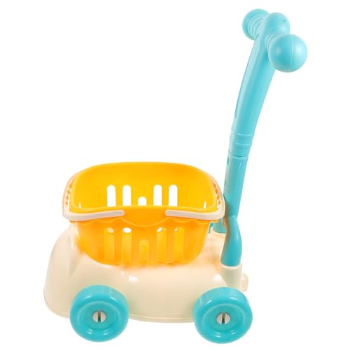 Abaodam Einkaufswagen, Rollenspielwagen für Jungen, pädagogisches Material, Spaß, Simulation, Lebensmittelwagen für Rollenfähigkeiten Abaodam Einkaufswagen, Rollenspielwagen für Jungen, pädagogisches Material, Spaß, Simulation, Lebensmittelwagen für Rollenfähigkeiten von Abaodam