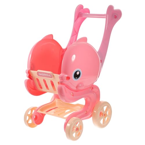 Abaodam Einkaufswagen puppenwagen kinderspielzeug Auto - -Supermarkt Spielzeugwagen Einkaufswagen für einkaufswagen Plastik Rosa Abaodam Einkaufswagen puppenwagen kinderspielzeug Auto - -Supermarkt Spielzeugwagen Einkaufswagen für einkaufswagen Plastik Rosa von Abaodam