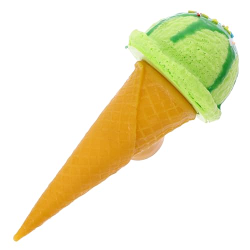 Abaodam Eiscreme Magnet Realistisches Eismodell für Kühlschrankdekoration Bunte PU Eiscreme Figurine Stilvolle Deko für Erwachsene für und Zuhause von Abaodam