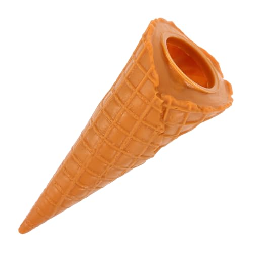 Abaodam Leere Eistüte Modell für Fotografie Simulations Eistüte Lebensmittelecht Realistisch als Requisite für Dessert Shop Ausstellungen für Kreative Dekorationen und Präsentationen von Abaodam