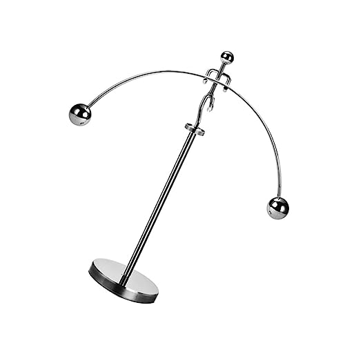 Abaodam Iron Tumbler Man Schreibtischspielzeug Balance-Spielzeug Für Die Bürodekoration Tumbler Man Balance-Zylinder Gewichtheber-Mann-Spielzeug von Abaodam