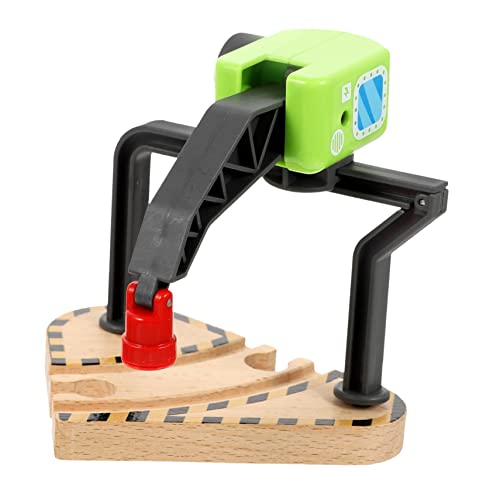 Abaodam Kran Modell Spielzeug für Kinder Dekoratives Miniatur Kranmodell aus Kunststoff Selbstgemacht Kran Spielzeug für Modelleisenbahnlandschaft Robust und Langlebig für Kreative Spiele von Abaodam