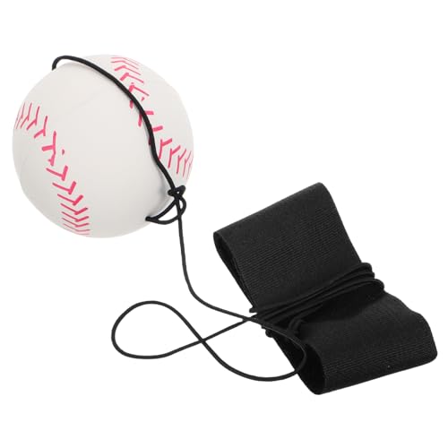 Abaodam Elastischer Handgelenk Return Ball mit Verstellbarer Schnur Kräftigender Hüpfball für Hand Auge Koordination Mobiles Fitnessspielzeug für Jugendliche und Erwachsene für Sport und von Abaodam