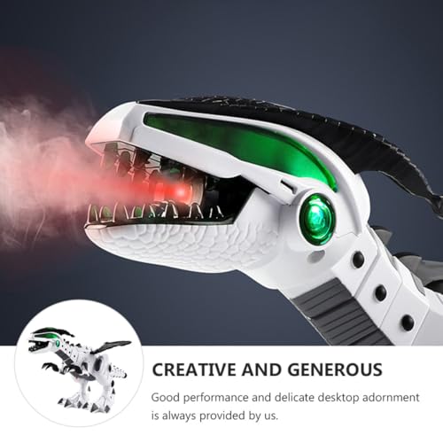 Abaodam Elektrischer Spray Dinosaurier Großes Mechanisches mit Realistischen Geräuschen und Nebeleffekt als Schreibtischdekoration für Kinderzimmer und Büro Abaodam Elektrischer Spray Dinosaurier Großes Mechanisches mit Realistischen Geräuschen und Nebeleffekt als Schreibtischdekoration für Kinderzimmer und Büro von Abaodam