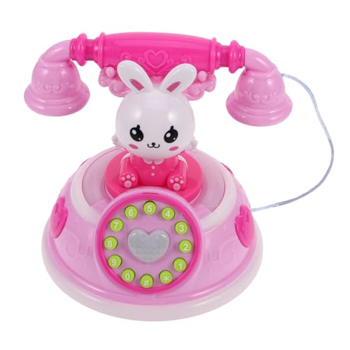 Abaodam Elektronisches Spieltelefon Vintage Festnetzspielzeug mit Licht Interaktivem Design für Rollenspiele und Kreative Aktivitäten Abaodam Elektronisches Spieltelefon Vintage Festnetzspielzeug mit Licht Interaktivem Design für Rollenspiele und Kreative Aktivitäten von Abaodam