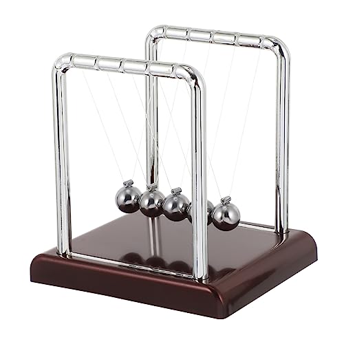 Abaodam Energieeinsparung Newton Bälle Physik Lehrmittel für Balance Ball Experimentiergerät zur Demonstration von Energieübertragung und für Schulprojekte von Abaodam