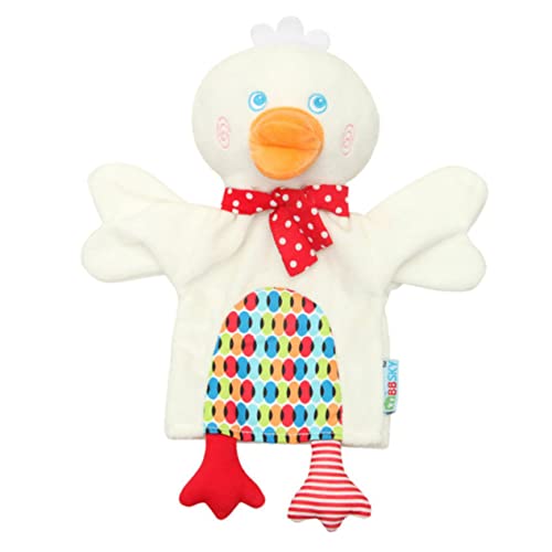 Abaodam Ente Früherziehung Entenpuppen Handpuppe Für Kleine Handpuppen Tierpuppen Handpuppe Pp Baumwolle von Abaodam