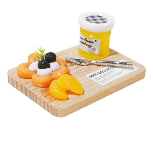 Abaodam Erdbeer -blaubeerdessertspielzeug Flasche Mini Gabby Puppe Wohnkultur Trinken Spielsachen Essen Spielzeuge Kinderspielzeug Baustützen Eincremehilfe Harz Bunt von Abaodam