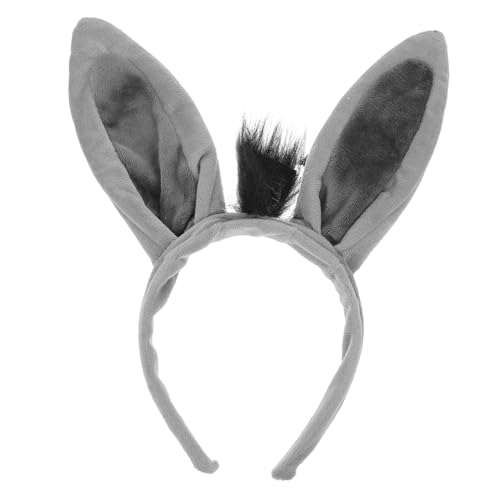 Abaodam Eseloohren Stirnband Cosplay Tierohren Haarband Für Erwachsene Damen Tierohren Stirnband Für Partys Abaodam Eseloohren Stirnband Cosplay Tierohren Haarband Für Erwachsene Damen Tierohren Stirnband Für Partys von Abaodam