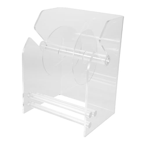 Abaodam Rollenhalter-spenderständer Aufkleber-Organizer Mit 3 Fächern Etikettenständer Aus Acryl Für Büro Schule Abaodam Rollenhalter-spenderständer Aufkleber-Organizer Mit 3 Fächern Etikettenständer Aus Acryl Für Büro Schule von Abaodam