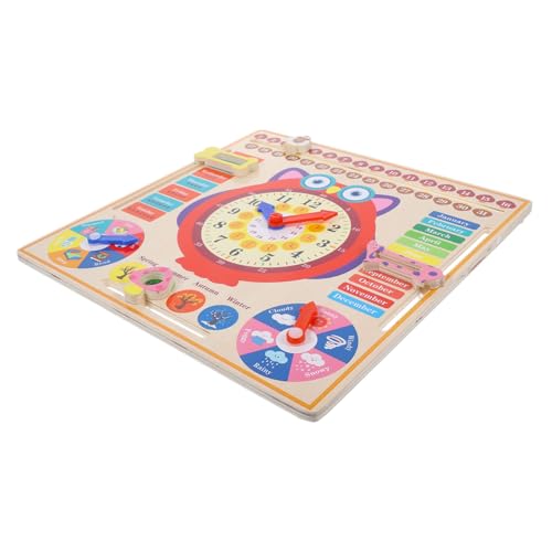 Abaodam Eulenuhrbrett Kognition Uhr Pädagogisches Uhrenmodell Kleines Uhrenspielzeug Zeiterkennungsuhr Simuliertes Uhrenspielzeug Tragbare Kinderuhr Spielzeuge Kalender Holz Abaodam Eulenuhrbrett Kognition Uhr Pädagogisches Uhrenmodell Kleines Uhrenspielzeug Zeiterkennungsuhr Simuliertes Uhrenspielzeug Tragbare Kinderuhr Spielzeuge Kalender Holz von Abaodam