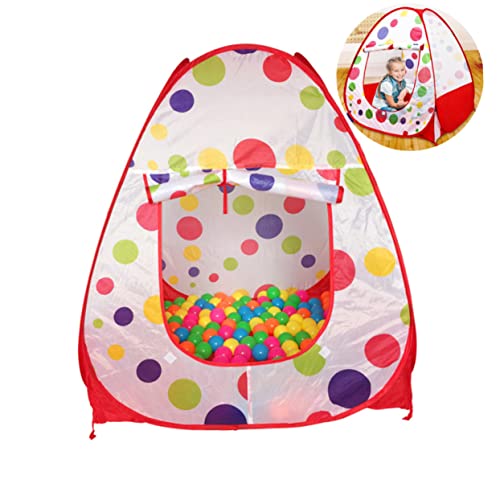 Abaodam Faltbares Kinderzelt Spielzelt für Jungen und Mädchen Indoor und Outdoor Leichtes Tipi Spielhaus Kreativer Rückzugsort für Spiel und Entspannung von Abaodam