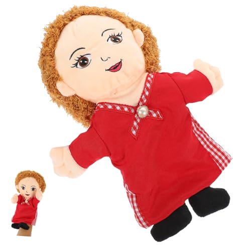 Abaodam Familienpuppenfell interaktives Hand Puppet Rollenspielzeug plushdoll Puppenzubehör Zubehör für Puppenhäuser Plüsch Handpuppe Storytime-Handspielzeug PP Baumwolle Abaodam Familienpuppenfell interaktives Hand Puppet Rollenspielzeug plushdoll Puppenzubehör Zubehör für Puppenhäuser Plüsch Handpuppe Storytime-Handspielzeug PP Baumwolle von Abaodam