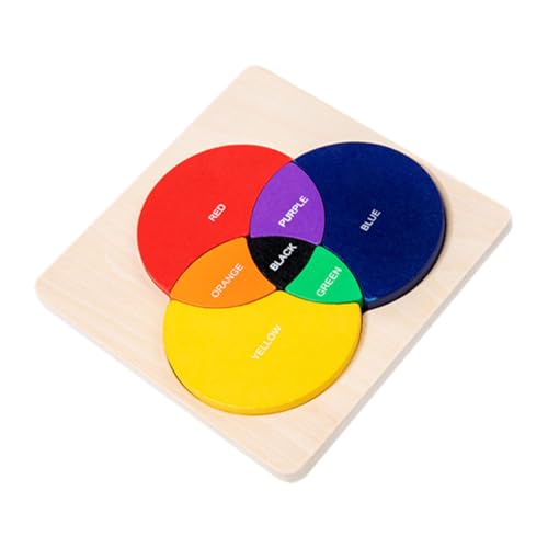 Abaodam Farbbewusstseinsrätsel Kleinkind-Puzzle Hölzernes DIY-Puzzle Holz Abaodam Farbbewusstseinsrätsel Kleinkind-Puzzle Hölzernes DIY-Puzzle Holz von Abaodam