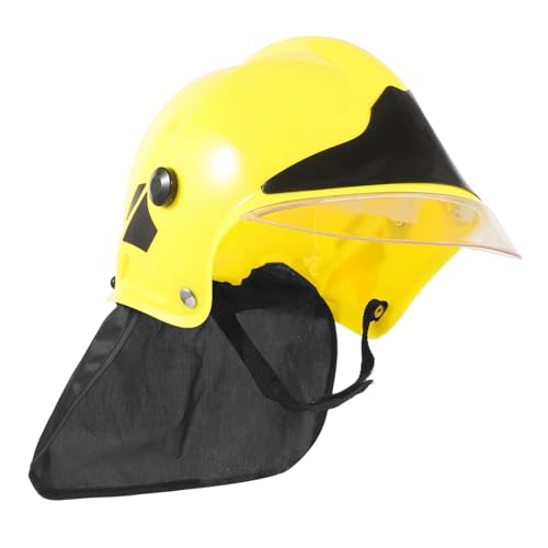 Abaodam Feuerwehrmann-cosplay-hut Partyzubehör Dekorativer Helm Für Kostümpartys Halloween Feuerwehrmotopartys Cosplay-partys von Abaodam