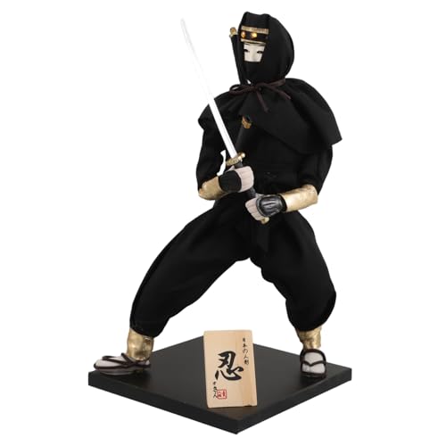 Abaodam -Figur Orientalische Puppen Japanische Statue Asiatische -Statue Kriegerstatuen Japanische Traditionelle Puppen Japanische -Statue Sammlerpuppen Gips Black Abaodam -Figur Orientalische Puppen Japanische Statue Asiatische -Statue Kriegerstatuen Japanische Traditionelle Puppen Japanische -Statue Sammlerpuppen Gips Black von Abaodam