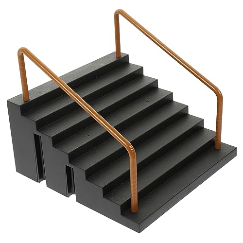 Abaodam Finger Skateboard Ramp Zubehör Mini Skateboard Obstacle für Kreative Spielmöglichkeiten für Verbesserung von Koordination und Flexibilität Robustes Langlebiges Kunststoffmaterial von Abaodam