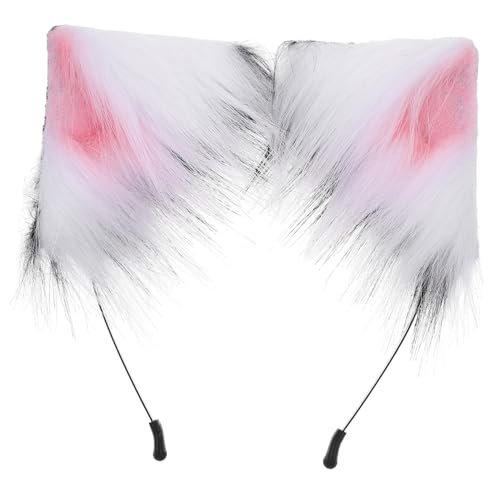 Abaodam Flauschiges Katzenohren Haarband aus Plüsch Weicher Komfortabler Stirnband für Halloween Cosplay Niedliches Accessoire für Damen und Mädchen Vielseitig Einsetzbar als Abaodam Flauschiges Katzenohren Haarband aus Plüsch Weicher Komfortabler Stirnband für Halloween Cosplay Niedliches Accessoire für Damen und Mädchen Vielseitig Einsetzbar als von Abaodam