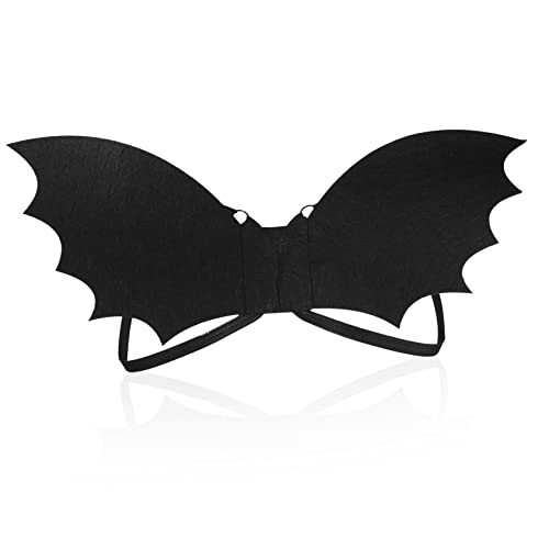 Abaodam Fledermausflügel Kostüm Für Verstellbare Cosplay Requisite Für Halloween Realistische Schwarze Fledermausflügel Für Karneval Und Maskerade Lustiges Rollenspielzubehör von Abaodam