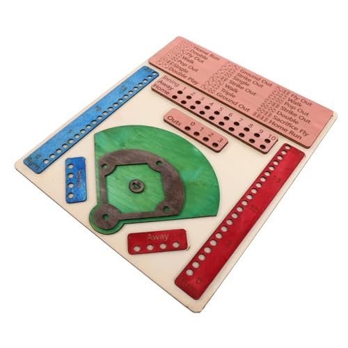 Abaodam Flipper-Spielbrett Brettspiel aus Holz lustige Spielbretter Brettspiele aus Holz Baseball-Brettspiel Tabletop-Baseballspiel lustiges Brettspiel hölzern Abaodam Flipper-Spielbrett Brettspiel aus Holz lustige Spielbretter Brettspiele aus Holz Baseball-Brettspiel Tabletop-Baseballspiel lustiges Brettspiel hölzern von Abaodam