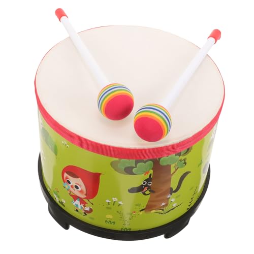 Abaodam Floortrommel Sicheres Percussion Instrument für Tragbar und Leicht Einfach für Musikalische Früherziehung Mallets von Abaodam
