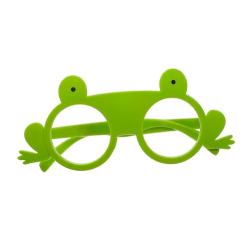Abaodam Froschbrille, lustige Brille, Partyzubehör, lustige Verkleidung, für Strand, Pool, Party, Brille, Großpackung für, grüner Kunststoff Abaodam Froschbrille, lustige Brille, Partyzubehör, lustige Verkleidung, für Strand, Pool, Party, Brille, Großpackung für, grüner Kunststoff von Abaodam
